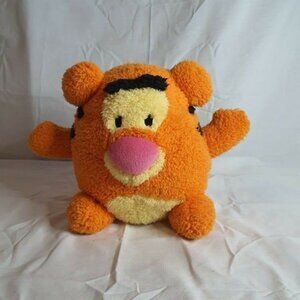 Walt‎ Disney World Tigger Plush Round 7" Disneyland Toy Pooh